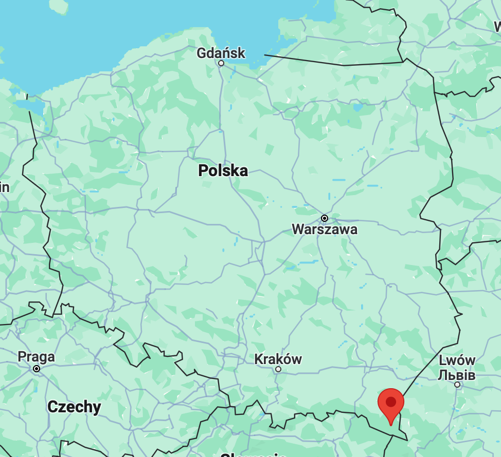 Jak dojechać do wysiedlonej wski Krywe